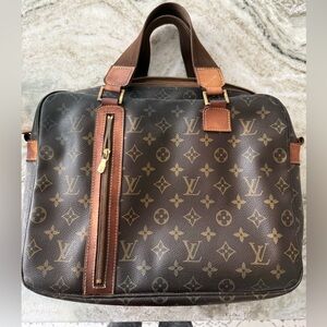 Louis Vuitton Monogram Sac Bosphore Canvas Briefcase